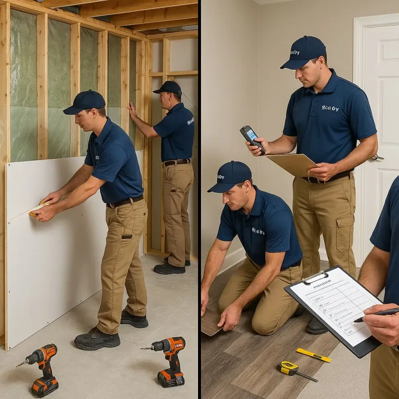 Repairs and Reconstruction process in Sylacauga, AL